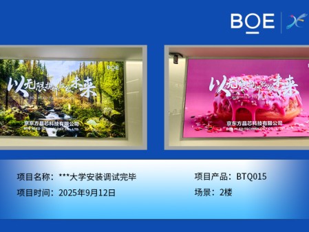 ***大學安裝調(diào)試完畢