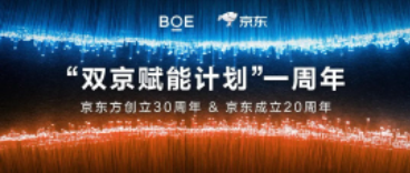 “雙京賦能計劃”一周年 | BOE（京東方）攜手京東共賦美好